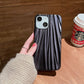 LuxuryKase Metallic Fold Crease Phone Case For Iphone