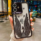 LuxuryKase LK123 Electroplate Diamond Angel Wings Glitter Clear Case For iPhone