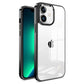 LuxuryKase New Skin 3 in 1 Transparent Plating Shockproof Case Cover For Iphone