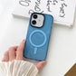 LuxuryKase LK085 Beehive Texture Magnetic Mag-Safe Wireless Charging Case Cover For iPhone