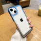 LuxuryKase Acrylic Shockproof Gradient Rainbow Color Bumper Case for Iphone