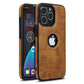 Luxurykase Business Style PU Leather Shockproof Case For Iphone