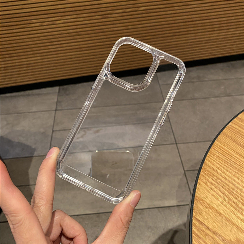 LuxuryKase LK001 Shockproof Camera Protective Transparent Hard Case For Iphone