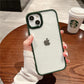 LuxuryKase Metal Camera Protection Transparent Shockproof Armor Case Cover For Iphone
