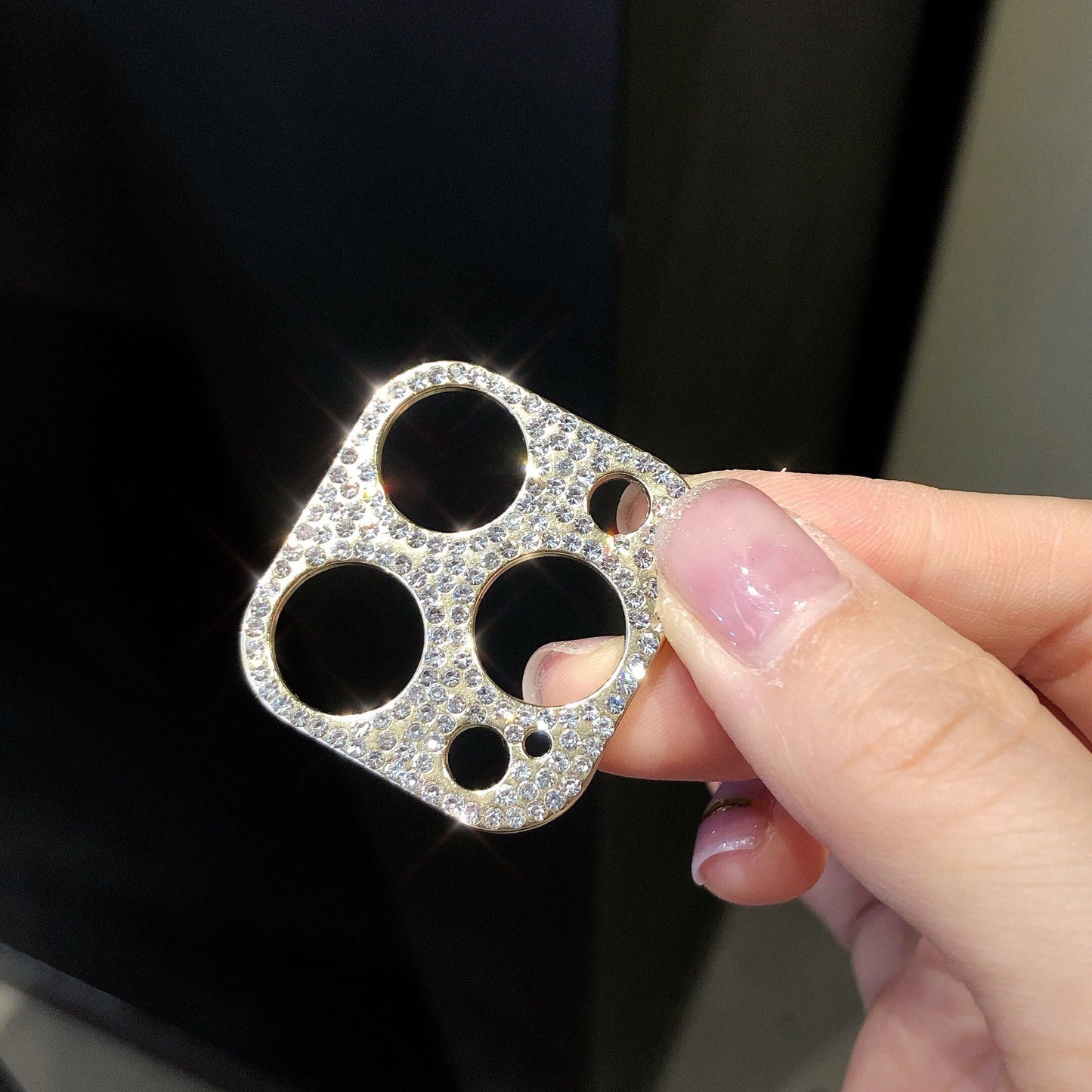 Us Lite Luxury Kase Shockproof for iPhone Shiny Rhinestone Glitter Phone Camera Lens Diamond Protector Cover for iPhone