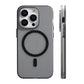 LuxuryKase LK115 Corrugated Pattern Non-slip Hard Bumper Mag-safe Magnetic Wireless Charge Matte Case For iPhone 12 13 14 15 Plus Pro Max