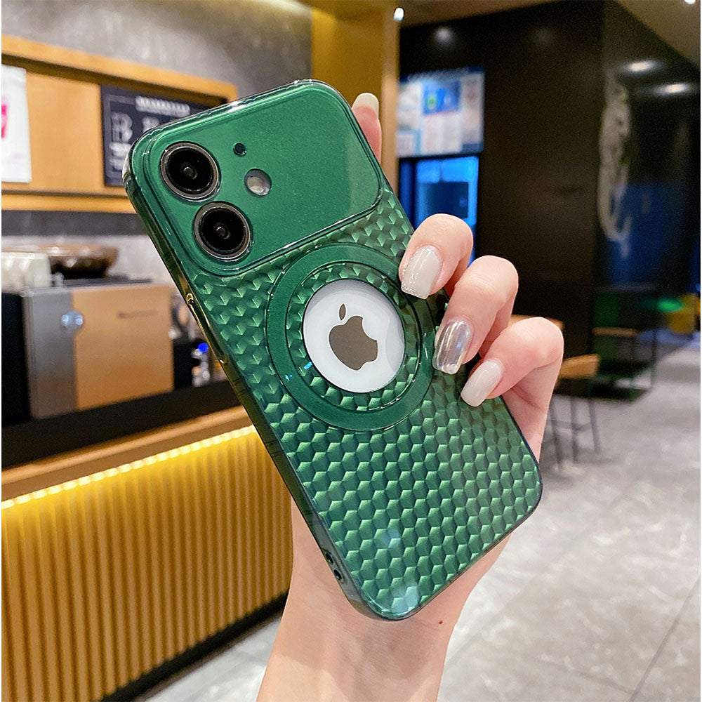 LuxuryKase LK088 Hollow Out Mag-Safe Magnetic Wireless Charging Case for iPhone