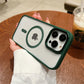 LuxuryKase LK096 Mag-Safe Magnetic Wireless Charging Lens Protector Case Cover for iPhone