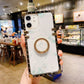 Us Lite Marble Texture Square Case For Iphone
