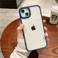 LuxuryKase Metal Camera Protection Transparent Shockproof Armor Case Cover For Iphone