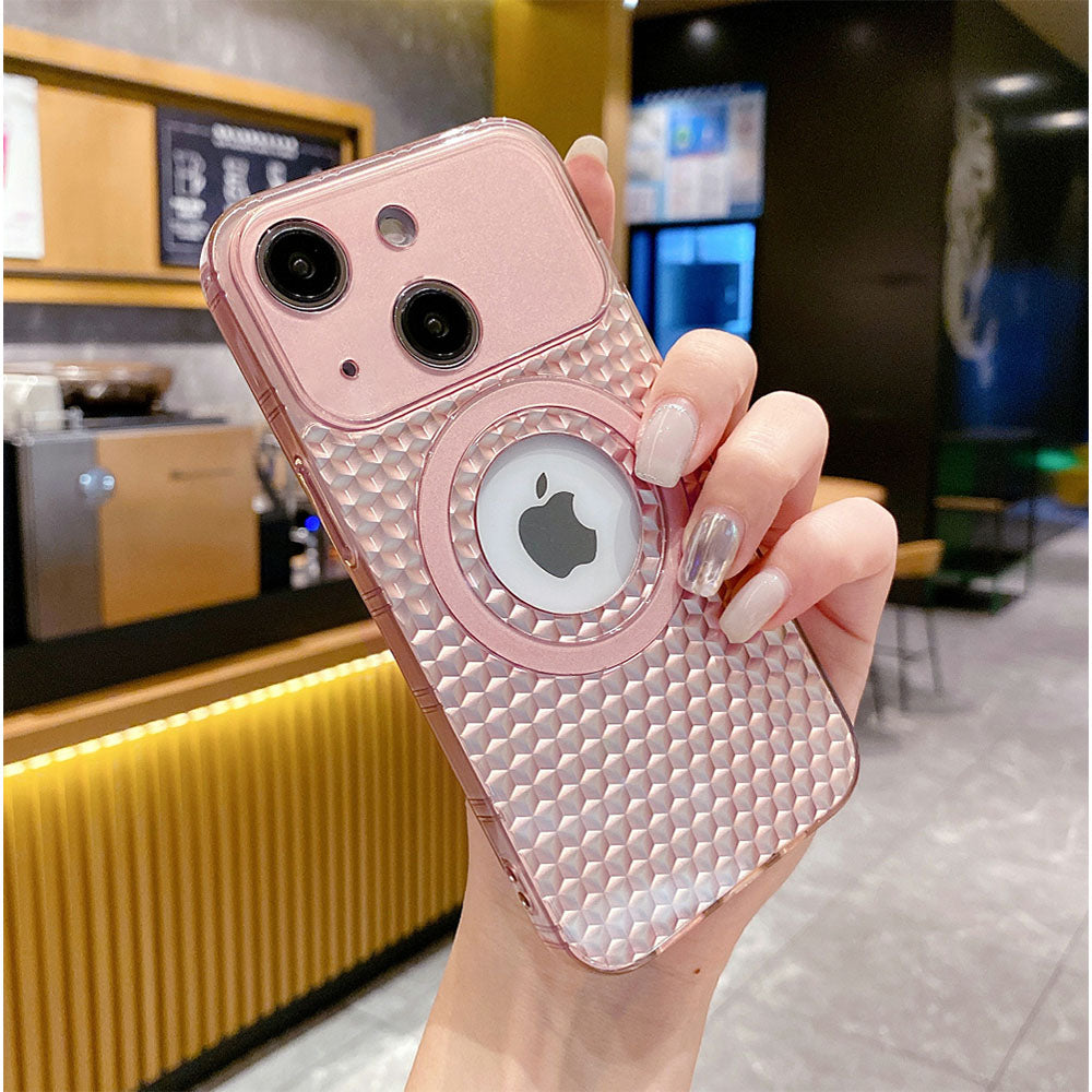 LuxuryKase LK088 Hollow Out Mag-Safe Magnetic Wireless Charging Case for iPhone