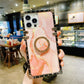 Us Lite Marble Texture Square Case For Iphone