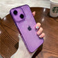 LuxuryKase LK121 3D Laser Glitter Love Heart Transparent Case For iPhone