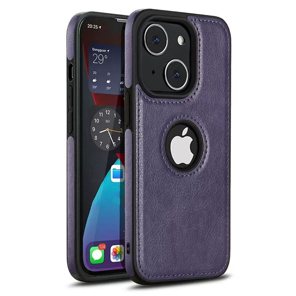 Luxurykase Business Style PU Leather Shockproof Case For Iphone