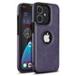 Luxurykase Business Style PU Leather Shockproof Case For Iphone