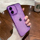 LuxuryKase LK121 3D Laser Glitter Love Heart Transparent Case For iPhone