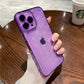 LuxuryKase LK121 3D Laser Glitter Love Heart Transparent Case For iPhone