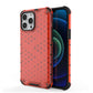 LuxuryKase Transparent Honeycomb Clear Shockproof Hybrid TPU Armor Case Cover For Iphone