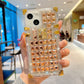 LuxuryKase Glitter Diamond Right Angle Shining Cover For Iphone