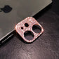 Us Lite Luxury Kase Shockproof for iPhone Shiny Rhinestone Glitter Phone Camera Lens Diamond Protector Cover for iPhone