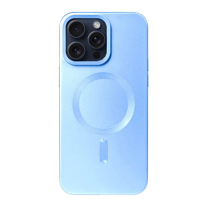 LuxuryKase LK101 D1 Matte Print Magnetic Wireless Charging Mag-Safe Case with Camera Len Protection For Iphone