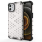 LuxuryKase Transparent Honeycomb Clear Shockproof Hybrid TPU Armor Case Cover For Iphone