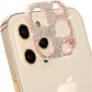 Us Lite Luxury Kase Shockproof for iPhone Shiny Rhinestone Glitter Phone Camera Lens Diamond Protector Cover for iPhone